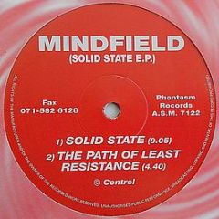 Mindfield - Solid State E.P. - Phantasm Records