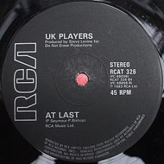 Uk Players - Love's Gonna Get You - RCA