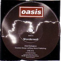 Oasis - Wonderwall - Creation Records