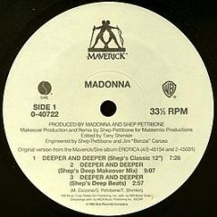 Madonna - Deeper And Deeper - Maverick
