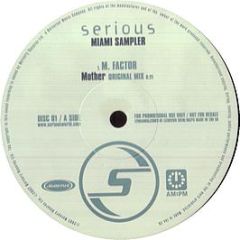 Serious Presents - Miami 2002 Sampler - Serious