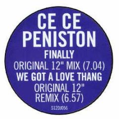 Ce Ce Peniston - Finally - S12 Simply Vinyl