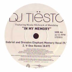 DJ Tiesto - In My Memory (Remixes) - Nettwerk