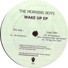 The Morning Boys - Wake Up EP - Toolbox