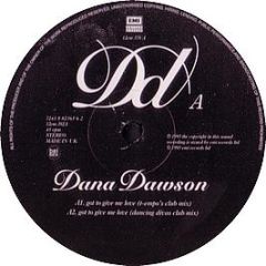Dana Dawson - Got To Give Me Love - EMI