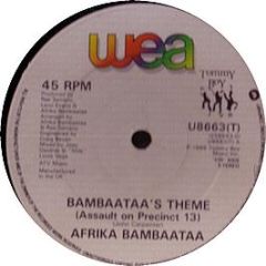 Afrika Bambaataa - Bambaataa's Theme - WEA