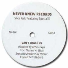Slick Rick Feat Special K - Can't Shake Us - Never Knew