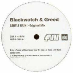 Blackwatch & Greed - Gentle Rain - F3 Recordings