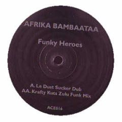 Afrika Bambaataa - Funky Heroes - Acetate