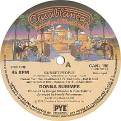 Donna Summer - Sunset People - Casablanca