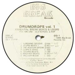 Big Break Records - Drumdrops Vol 1 - Big Break