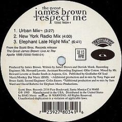 James Brown - Respect Me (Remixes) - Scotti Bros