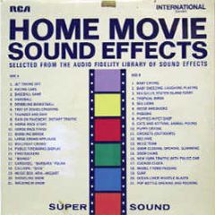 Home Movie - Sound Effects - RCA