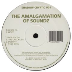 Amalgamation Of Soundz - Hope / The Check Out - Shadow Cryptic
