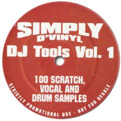 Simply D'Vinyl - DJ Tools Vol 1 - SD