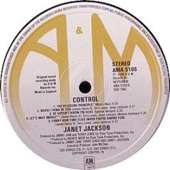 Janet Jackson - Control - A&M