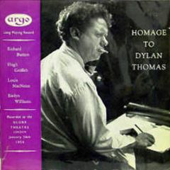 Richard Burton - Homage To Dylan Thomas - Argon