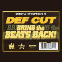 Def Cut - Bring The Beats Back 1 - Mzee