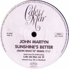 John Martyn - Sunshine's Better - Manifesto
