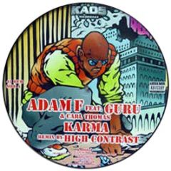 Adam F Feat Guru - Karma (Remixes) (Picture Disc) - Kaos