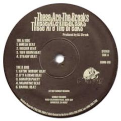 DJ Streek - These Are The Breaks - Bomb Hip Hop