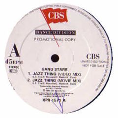 Gang Starr - Jazz Thing - CBS