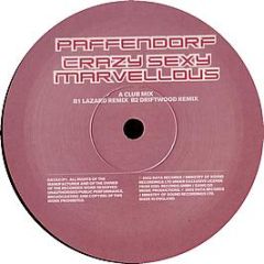 Paffendorf - Crazy Sexy Marvellous (Remixes) - Data