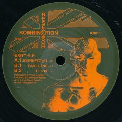 The Advent  - The Advent  - Exit EP - Kombination Research