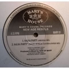 New Age Rebels - New Age Rebels - Salsa Party / Raise Your Hands - Mary's House Records