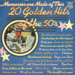 Various Artists - Various Artists - Memories Are Made Of This - 20 Golden Hits Of The 50's - Music For Pleasure