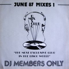 Various Artists - Various Artists - June 87 - Mixes 1 - DMC