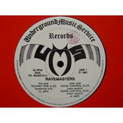 Ravemasters - Ravemasters - Techno Time - Underground Music Service
