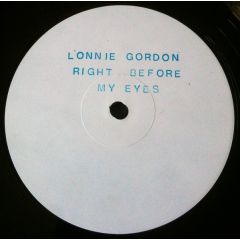 Lonnie Gordon - Lonnie Gordon - Right Before My Eyes  - Supreme Records
