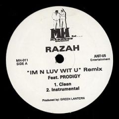 Razah - Razah - Im In Luv Wit U - Manhood Ent