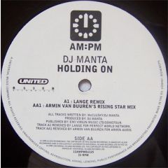 DJ Manta - DJ Manta - Holding On (Remix) - Am:Pm