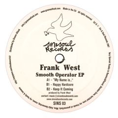 Frank West - Frank West - Smooth Operator - Sin And Soul Records