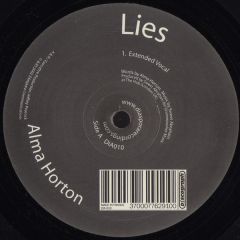 Alma Horton - Alma Horton - Lies - Diaspora Recordings