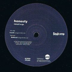 Honesty - Honesty - Reset EP - Soul Camp