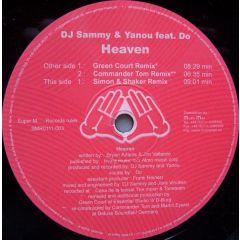 DJ Sammy - DJ Sammy - Heaven - Super M Records