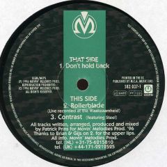 Patrick Prins - Patrick Prins - Don't Hold Back - Am:Pm