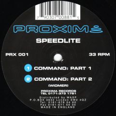 Speedlite - Speedlite - Command - Proxima Records