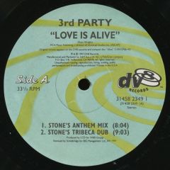 3rd Party - 3rd Party - Love Is Alive - DV8 Records