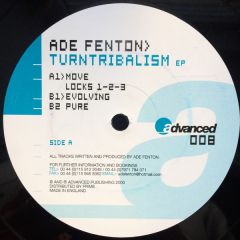 Ade Fenton - Ade Fenton - Turntribalism EP - Advanced