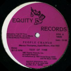 Test Of Time - Test Of Time - People Change - Equity