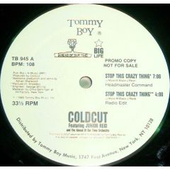 Coldcut - Coldcut - Stop This Crazy Thing - Tommy Boy