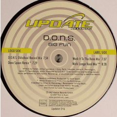D.O.N.S. - D.O.N.S. - Big Fun - Update Records