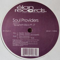 Soul Providers - Soul Providers - Spaghetti Disco Pt. 2 - Elan Records
