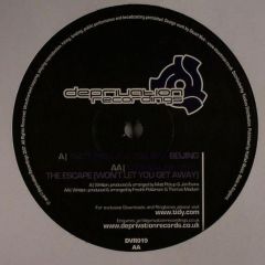 Adrenaline Dept / M Pickup & Jon Bw - Adrenaline Dept / M Pickup & Jon Bw - The Escape / Beijing - Deprivation