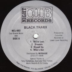 Black Traxx - Black Traxx - Black Traxx - Night Club Records