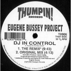 Eugene Bussey - Eugene Bussey - Get Over - Thumpin! Records